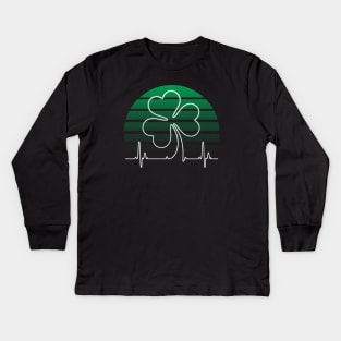 IRISH HEART Kids Long Sleeve T-Shirt